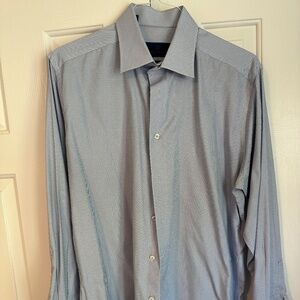 David Donahue Men’s Dress Shirt Trim Fit 17 34/35